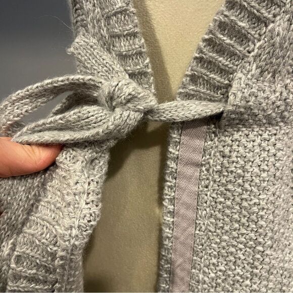 Aeropostale short sleeve open cardigan with front tie size XS - Picture 5 of 13